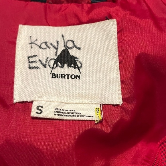 NWOT Burton Lined Jacket Sz Small - Picture 12 of 12